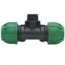 Фитинги полиетилен Тройник Външна Резба 25x3/4"x25