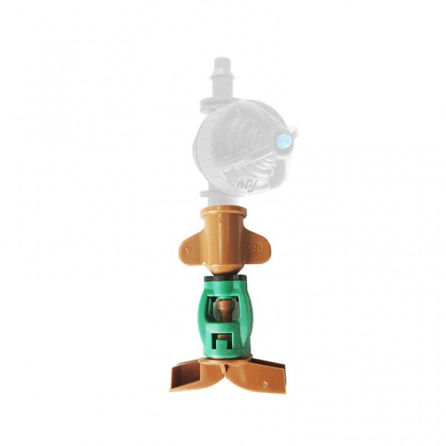 Микроразпръсквач GreenSpin, кафява дюза 43 l/h (head only)
