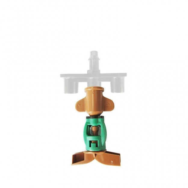Микроразпръсквач GreenSpin, кафява дюза 43 l/h (head only)