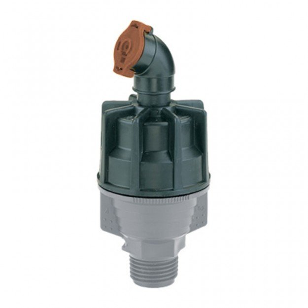Разпръсквач SUPER 10 с регулатор, кафява дюза, 320l/h (1/2" мъжко)