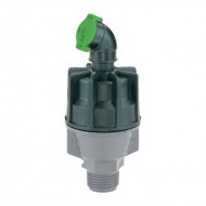 Разпръсквач SUPER 10 с регулатор, зелена дюза, 550 l/h (1/2" мъжко)