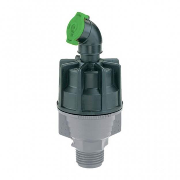 Разпръсквач SUPER 10 с регулатор, зелена дюза, 550 l/h (1/2" мъжко)